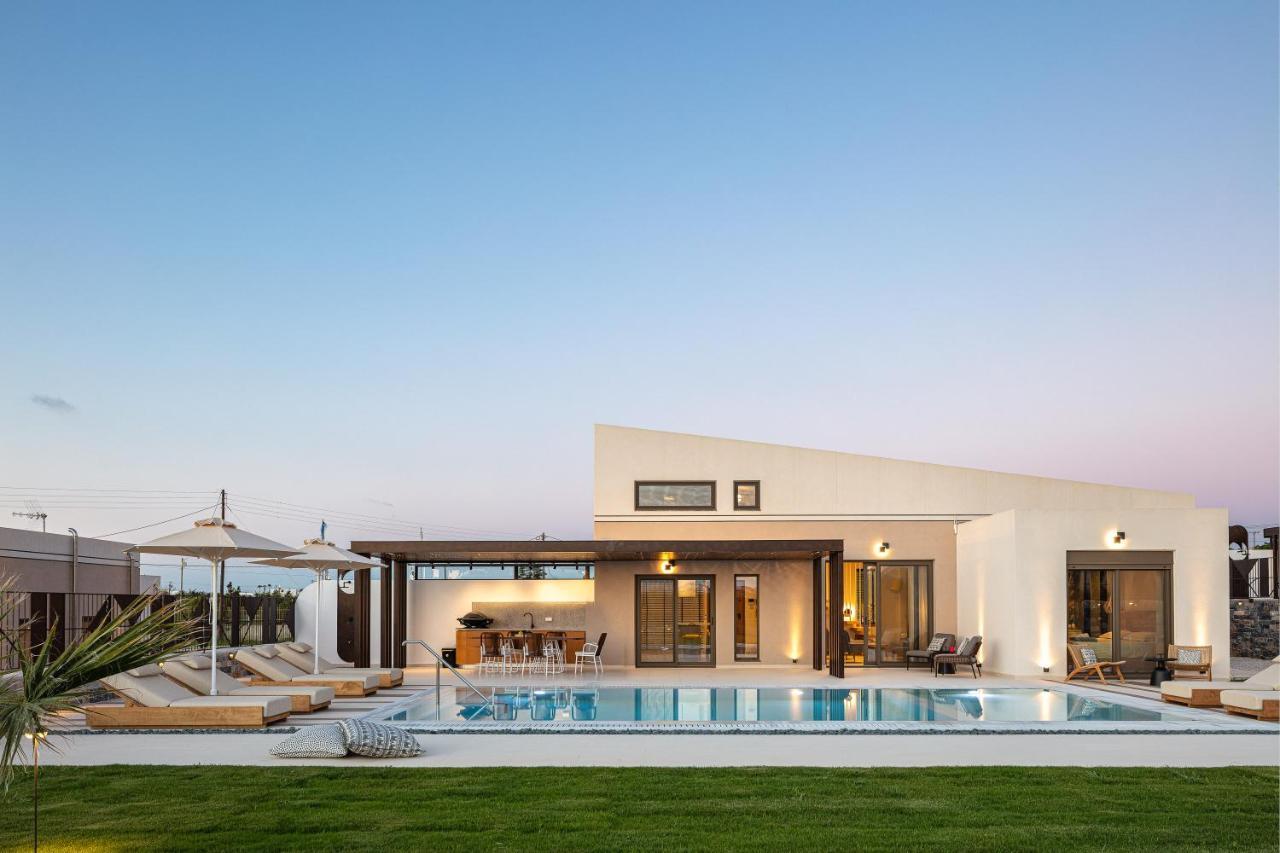Terrazzo Luxury Villas Pigianos Kampos  エクステリア 写真
