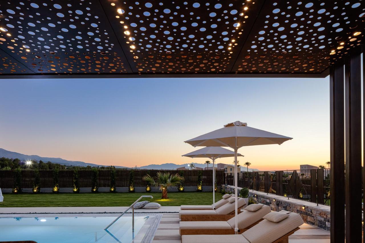 Terrazzo Luxury Villas Pigianos Kampos  エクステリア 写真