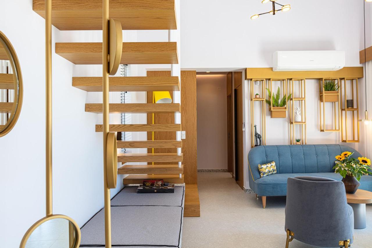 Terrazzo Luxury Villas Pigianos Kampos  エクステリア 写真