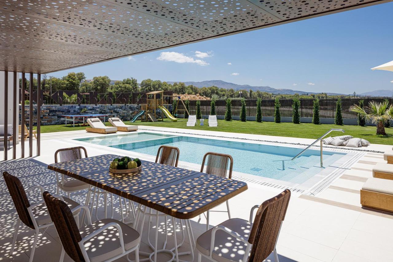 Terrazzo Luxury Villas Pigianos Kampos  エクステリア 写真