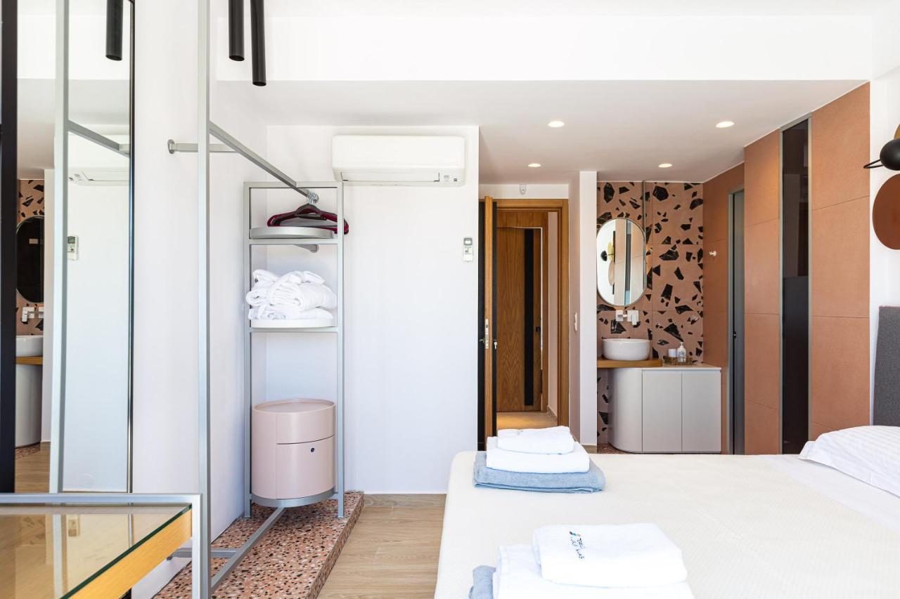 Terrazzo Luxury Villas Pigianos Kampos  エクステリア 写真