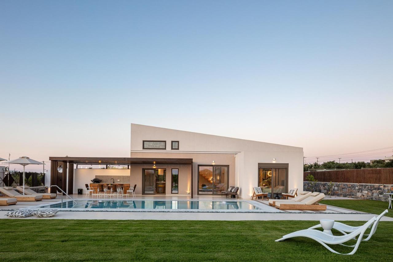 Terrazzo Luxury Villas Pigianos Kampos  エクステリア 写真