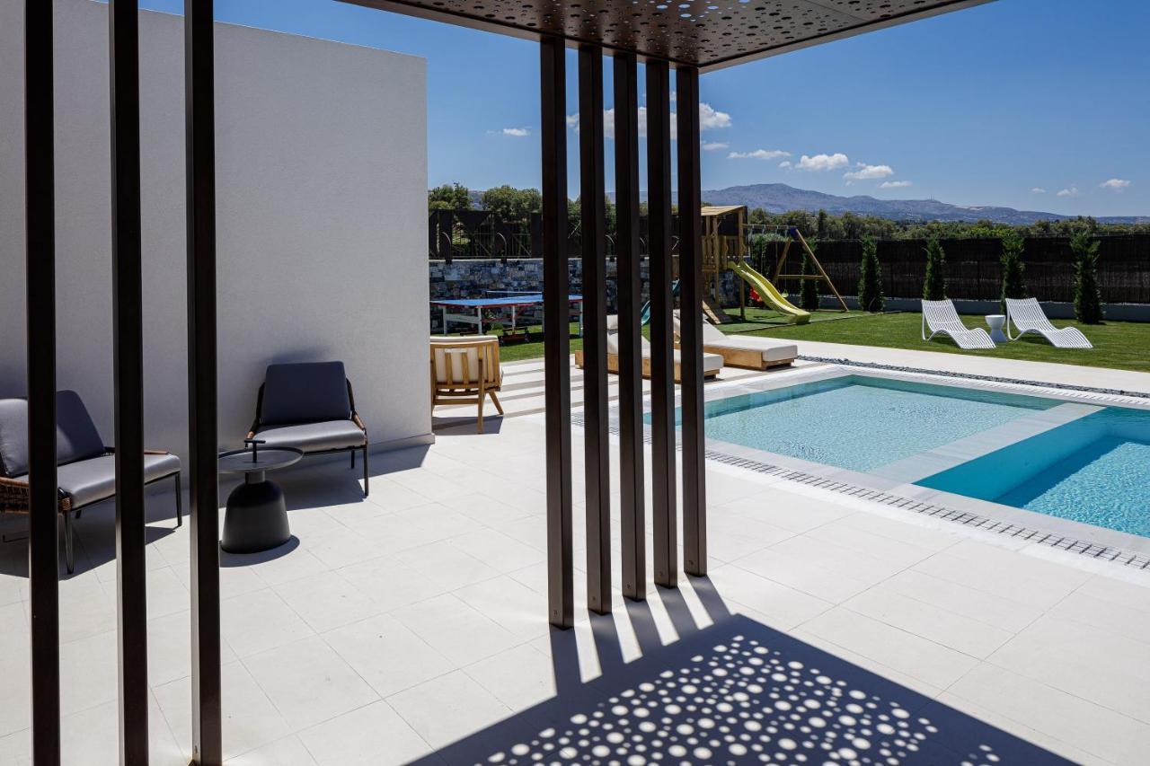 Terrazzo Luxury Villas Pigianos Kampos  エクステリア 写真