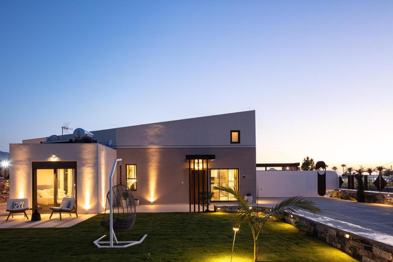 Terrazzo Luxury Villas Pigianos Kampos  エクステリア 写真