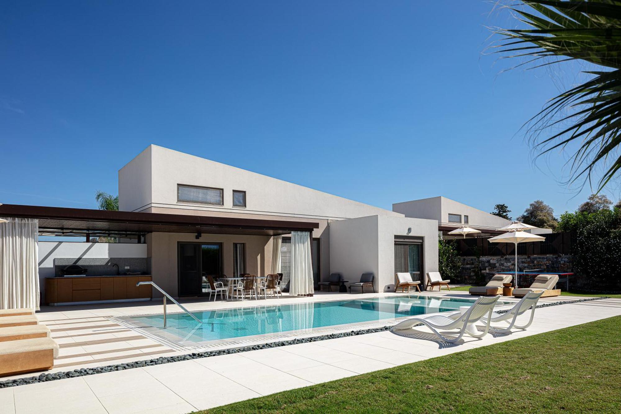 Terrazzo Luxury Villas Pigianos Kampos  エクステリア 写真