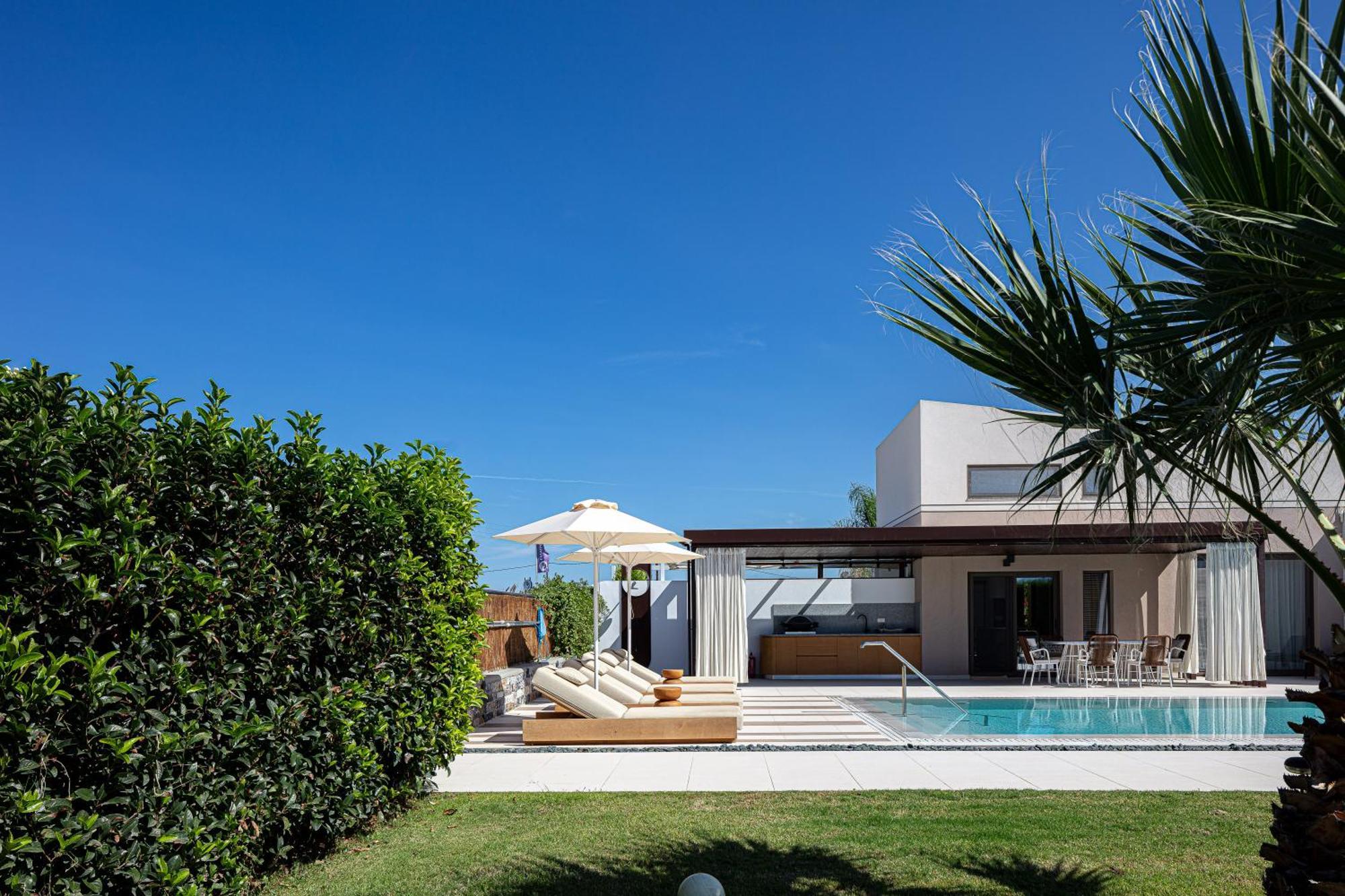 Terrazzo Luxury Villas Pigianos Kampos  エクステリア 写真