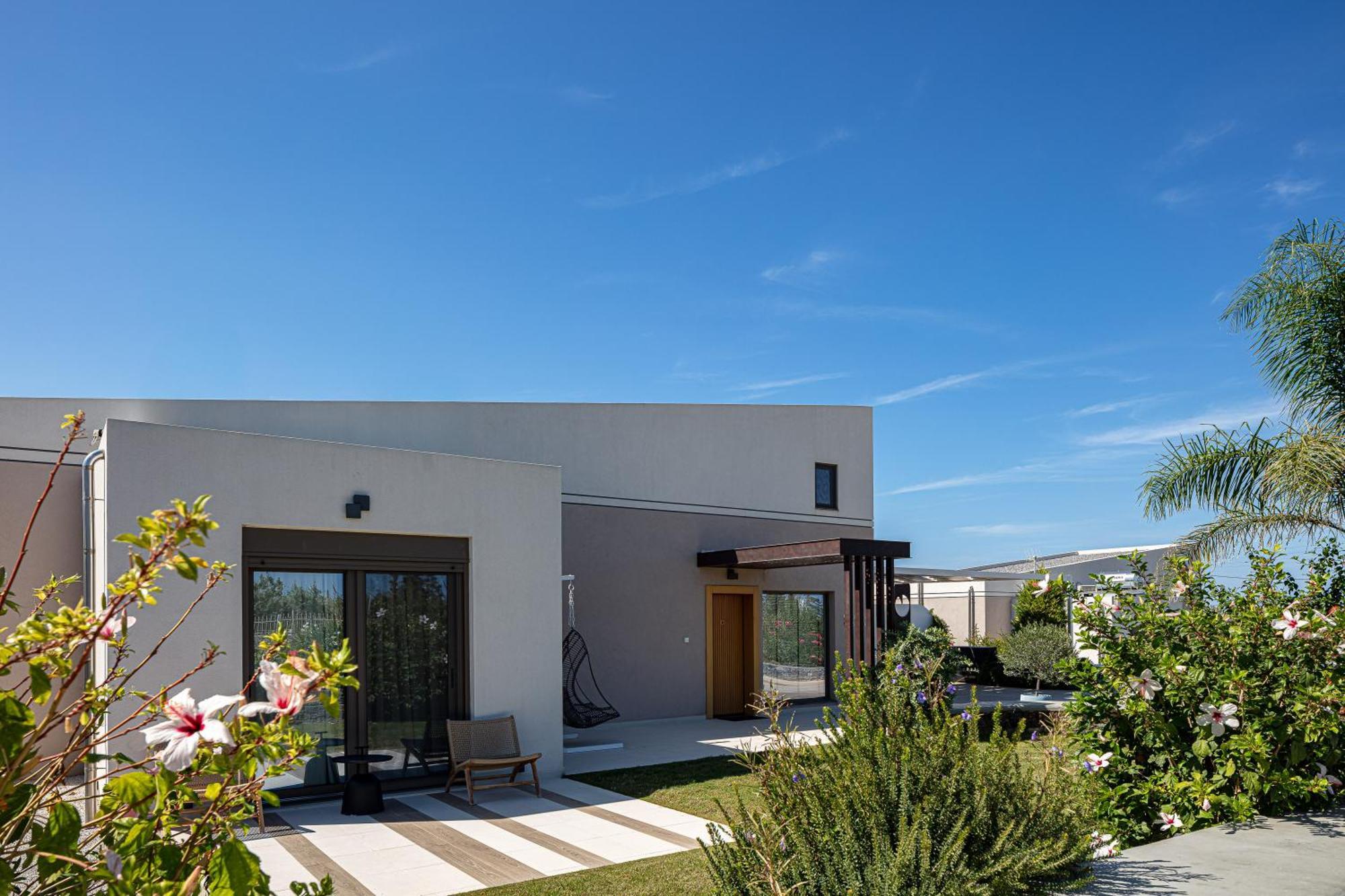 Terrazzo Luxury Villas Pigianos Kampos  エクステリア 写真