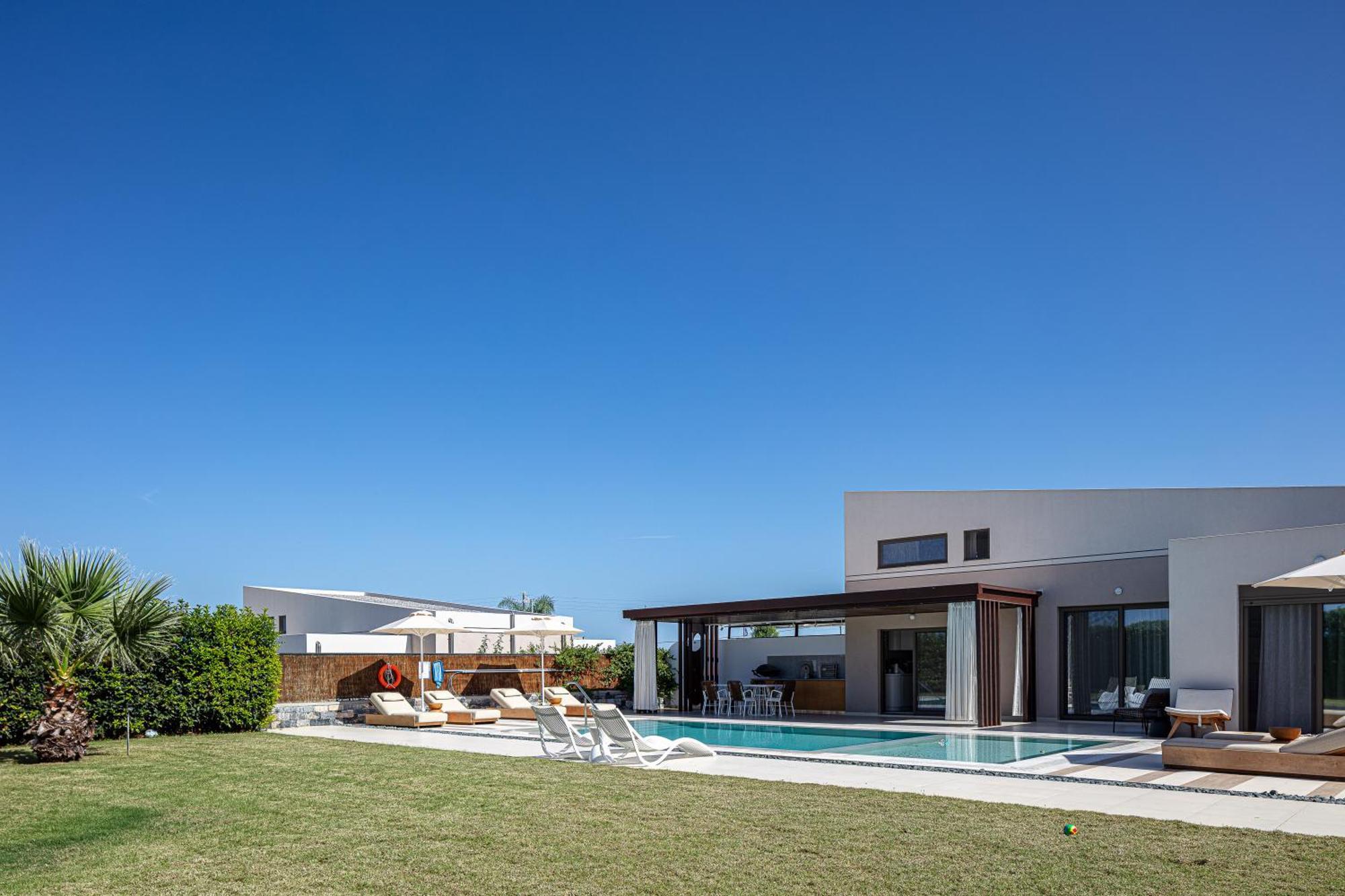 Terrazzo Luxury Villas Pigianos Kampos  エクステリア 写真
