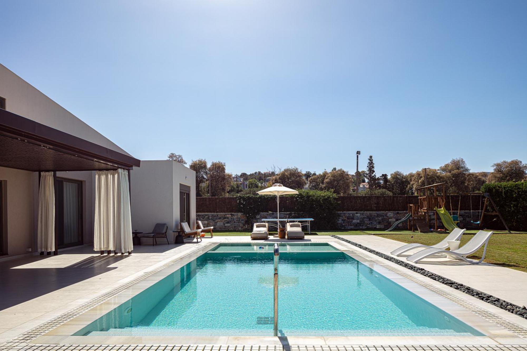 Terrazzo Luxury Villas Pigianos Kampos  エクステリア 写真