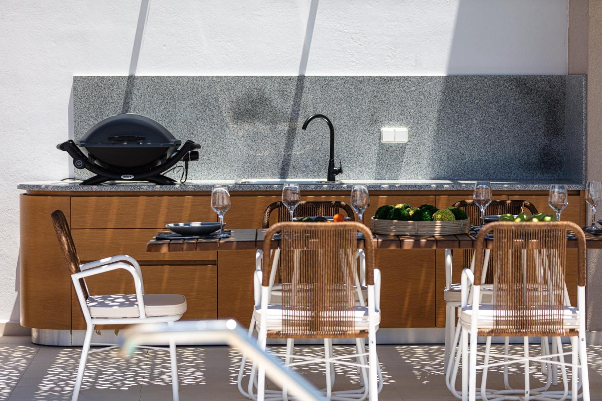 Terrazzo Luxury Villas Pigianos Kampos  エクステリア 写真
