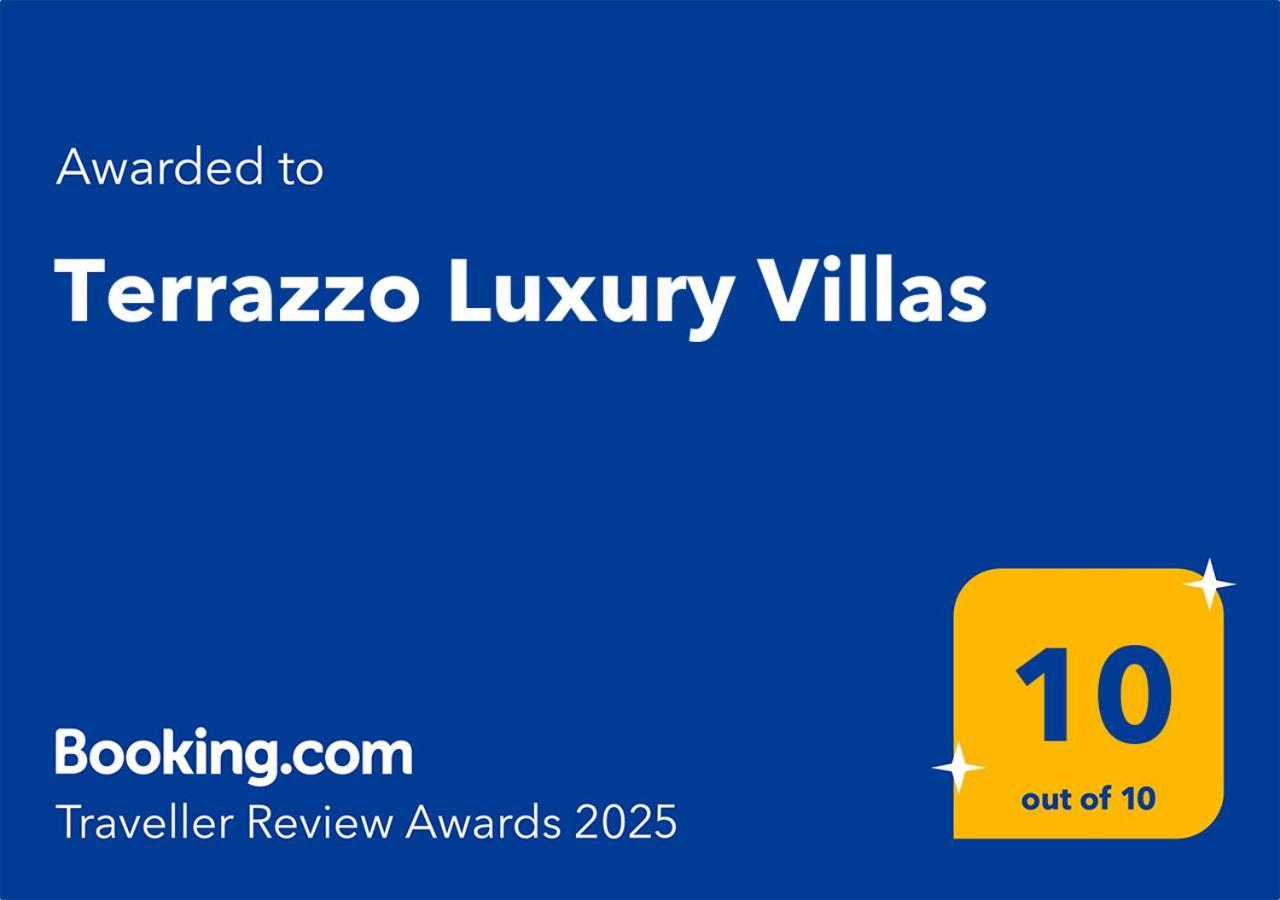 Terrazzo Luxury Villas Pigianos Kampos  エクステリア 写真